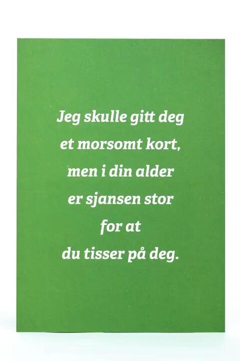 Things with a story Kort Tisser på deg grønn