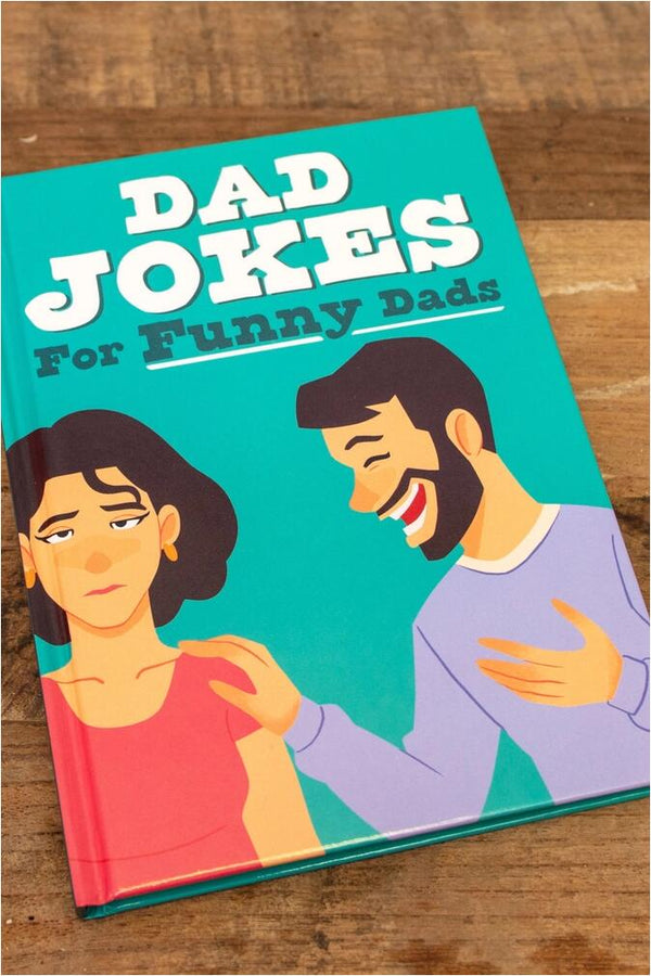 Boxer Gifts Bok "Dad jokes" grønn